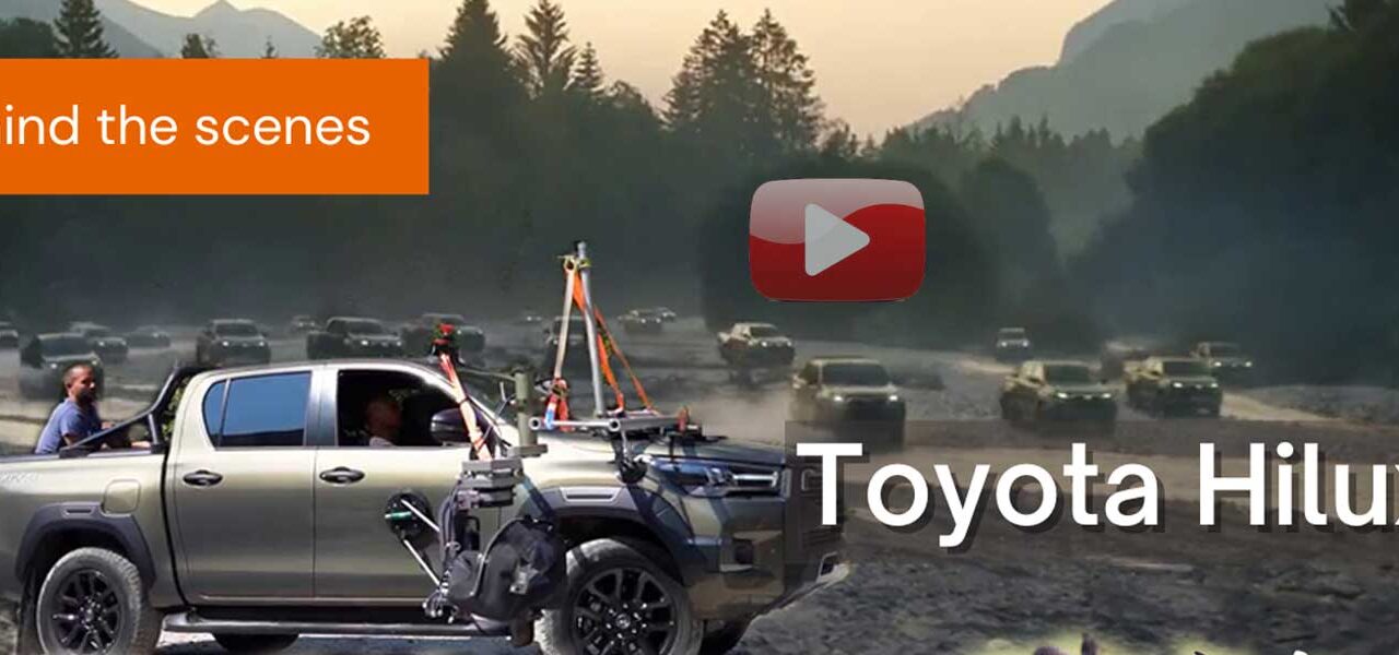 Toyota Hilux like a Buffalo Herd – Behind the scenes
