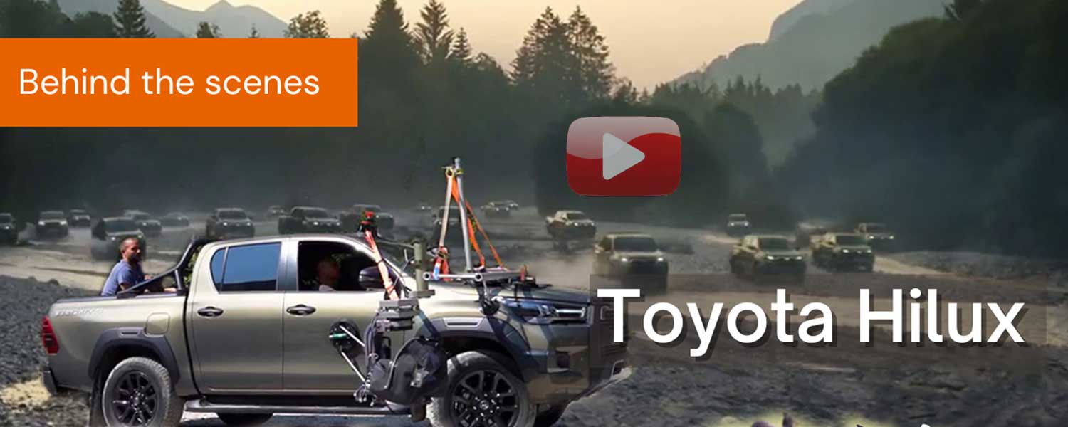 Toyota Hilux -Behind the scenes